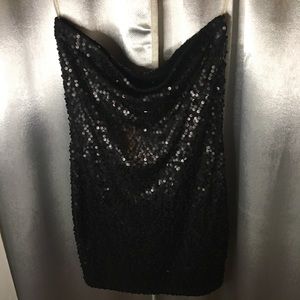❤️FINAL PRICE✨forever 21 strapless sequin dress✨